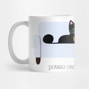 Potato Couch Cat Mug